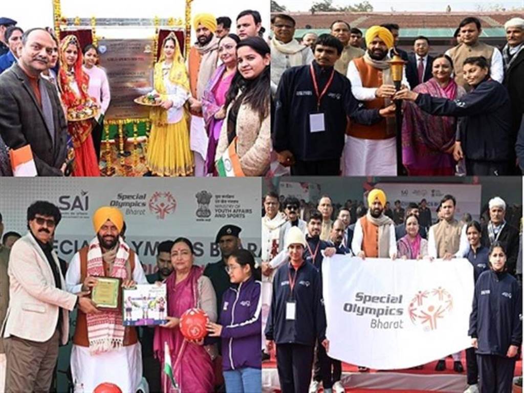 Special Olympics is not just a sport it is a movement of self reliance and leadership Chief Minister Naib Singh Saini